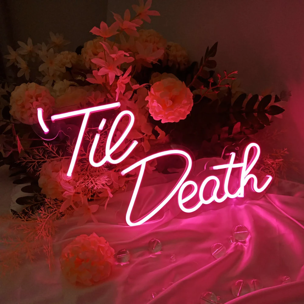 Title 1, New Creativity Letter Shape Decoration Neon Lig...