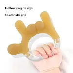 Mordedor calmante para bebês com chocalho e bastão molar, acalma e massageia a gengiva, brinquedo seguro para dentição — foto 9