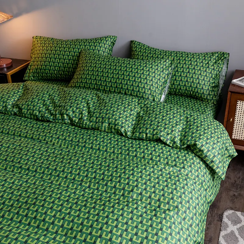 Title 4, Pure Cotton Fitted Sheet Quilt Set for ultimate...