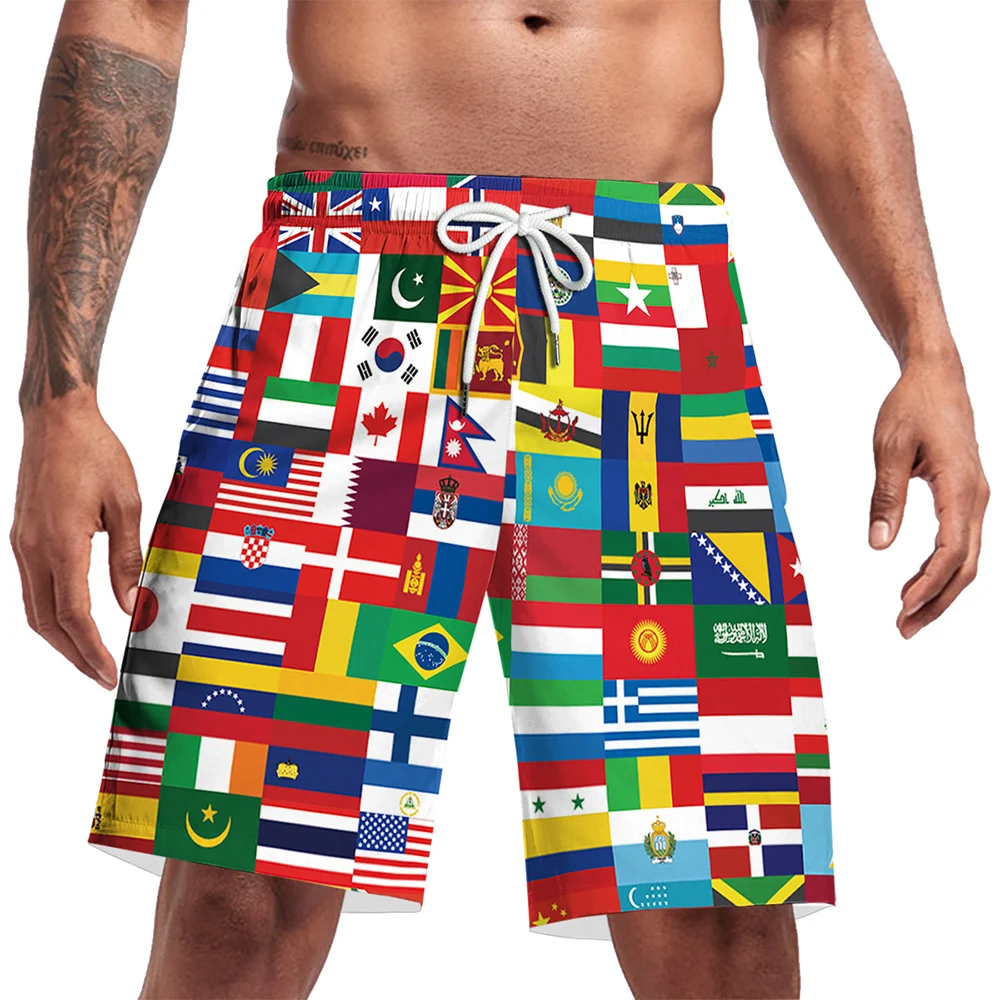 New Summer Men's Five-point Surfing Casual Beach Shorts, designed for ultimate comfort and style, perfect for beach days — photo 5