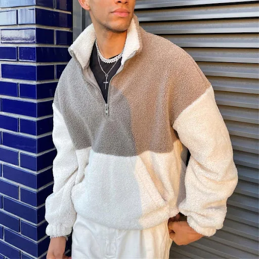Title 5, Suéter térmico masculino de outono inverno em f...