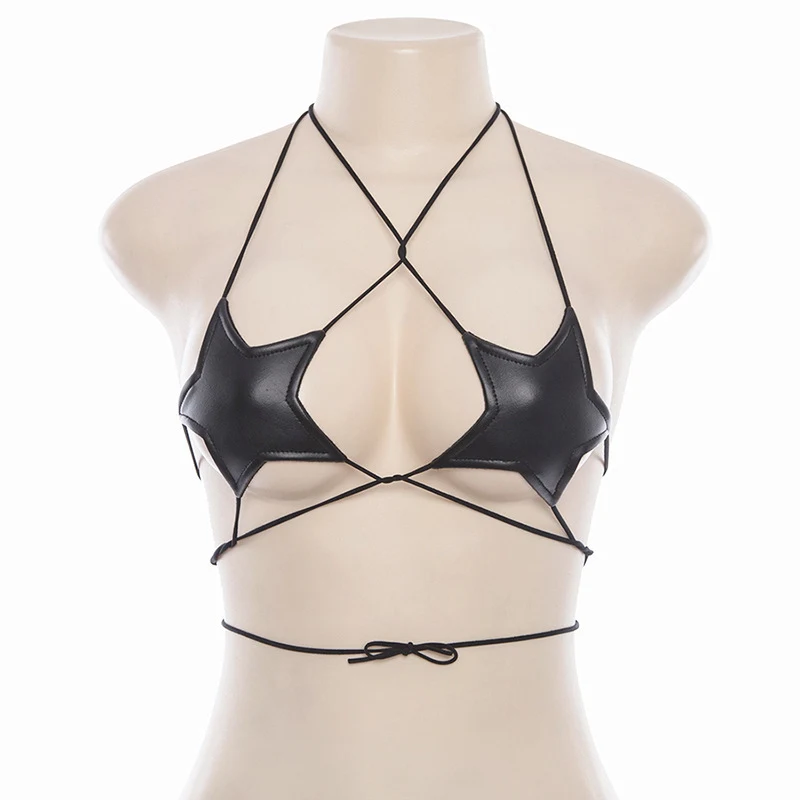 Title 3, Womens Sexy Glitter Reflective Five-Pointed St...