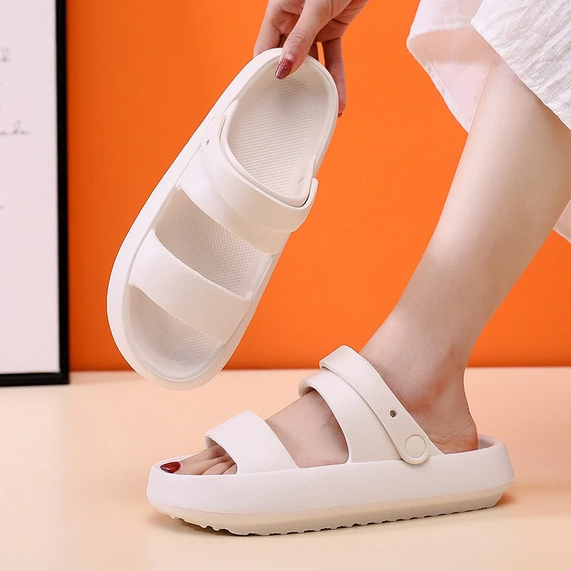 Verstelbare Schoenen voor Dames en Heren, Sandalen met 3cm Dikke Zool, Slippers voor Buiten, Comfortabele en Praktische Schoenen — foto 5