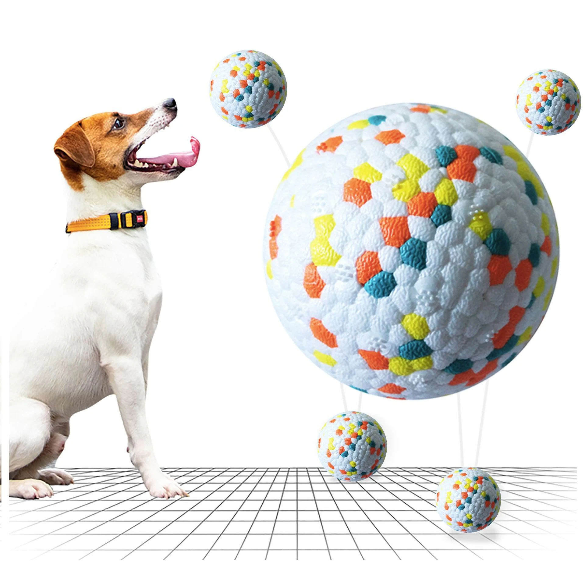 Dog Molars Pet Toy Ball Interactive Training Play Chew Molar Tooth Cleaning Toys Bite Resistant Durable Dog Toys — photo 7