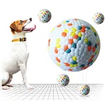 Dog Molars Pet Toy Ball Interactive Training Play Chew Molar Tooth Cleaning Toys Bite Resistant Durable Dog Toys — photo 7