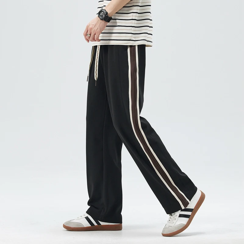 Title 6, Mens Fashion Casual Loose Straight Long Pants ...
