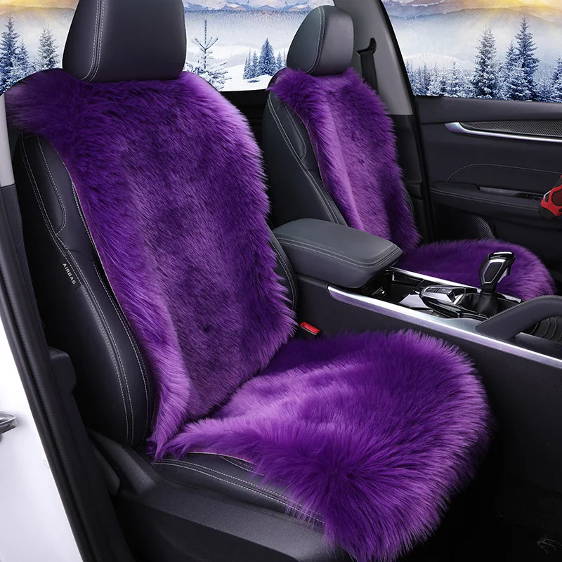 Title 1, All-inclusive Car Seat Cover Plush Cushion prov...