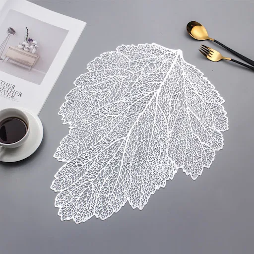 Title 4, European and American Placemats with Hollow Lea...