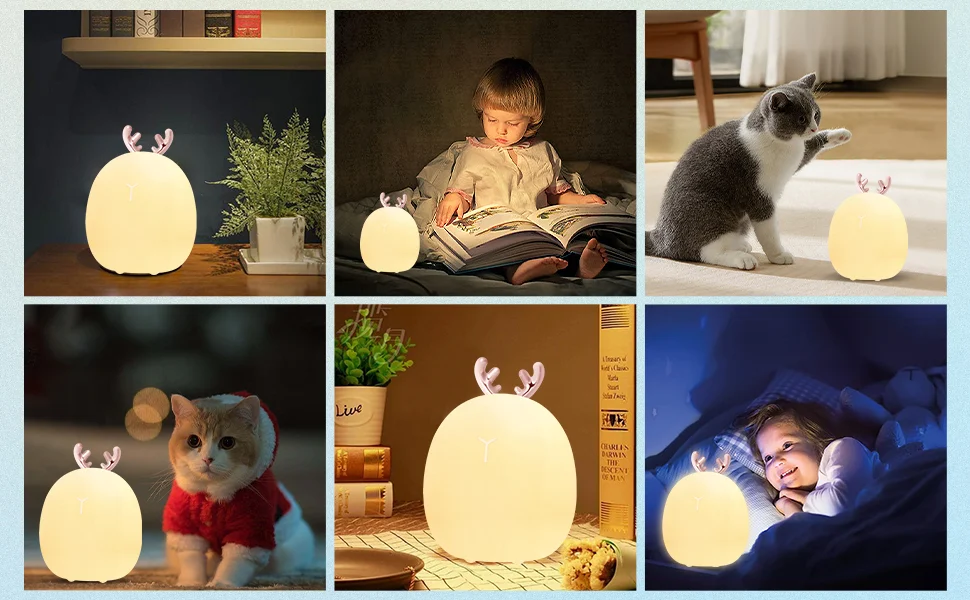 Title 25, Adjustable Baby Feeding Light, Creative Rabbit ...
