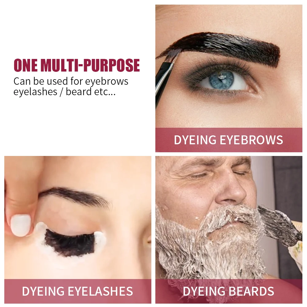 ICONSIGN Eyelash Eyebrow Dye Tint Kit Brow Lamination Mascara Lift Tinting Tattoo Dye Eyes Makeup Tools for Beautiful Ey — photo 7