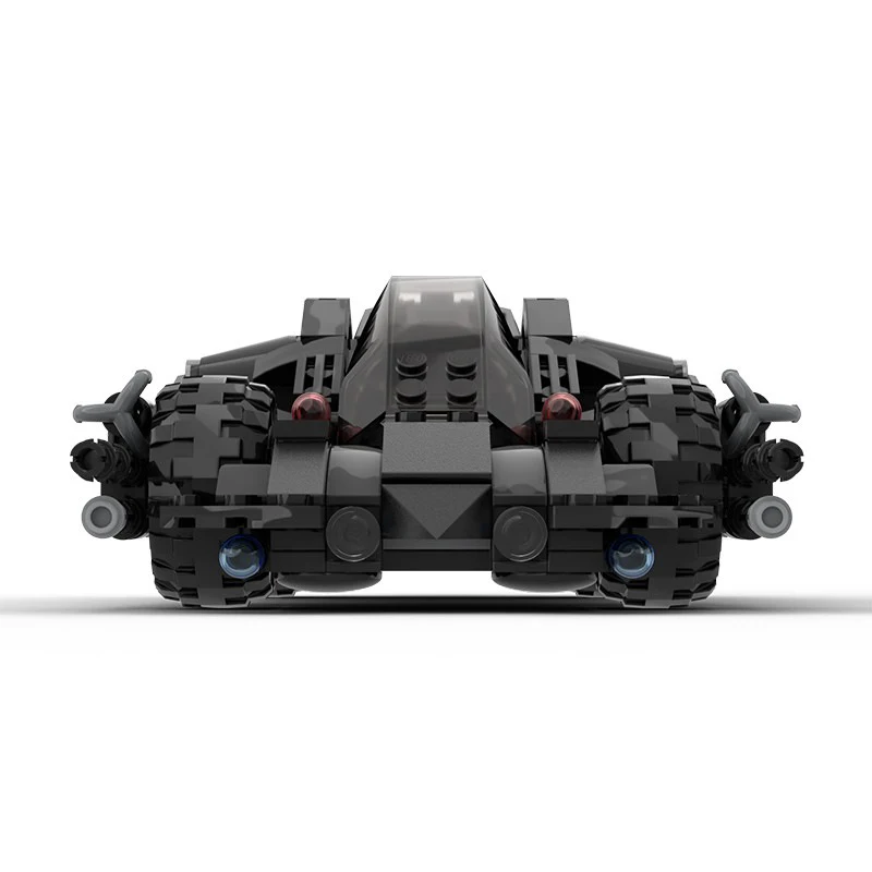Modelo para montar Batmóvel John Black. Construa este icônico veículo! Reviva a emoção do Batman com este kit de montagem, ideal para fãs. — foto 5
