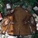 Soft Wax Waterproof Craft In Long Vintage Hunting Suit. Durable, comfortable, and stylish protection for outdoor activit — photo 2