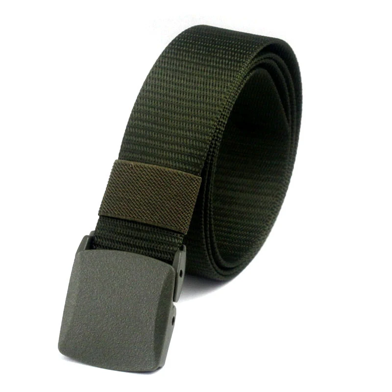 Title 3, Men Female Belts Military Nylon Adjustable Belt...