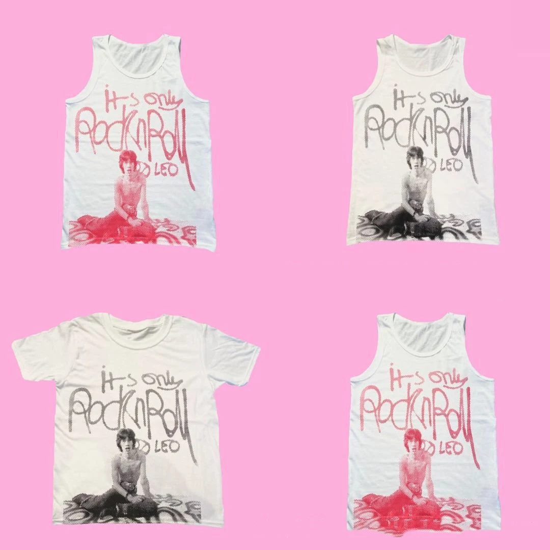 European And American Portrait Printing Sexy Round Neck Base — photo 3