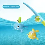 Fishing rod and 2pcs with magn