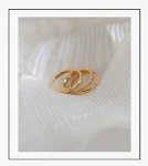 Anel de dedo indicador feminino, liga fashion, estilo "net red", personalidade e moda, ideal para um visual moderno e estiloso. — foto 19