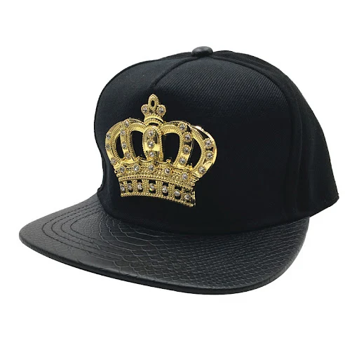 Title 3, Fashion Creative Crown PU Leather Baseball Cap....