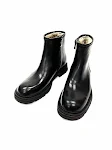 Men's Sheepskin Fur Snow Boots Winter Fleece-lined Martin Boots Warm, comfortable, and waterproof boots perfect for snow — photo 1
