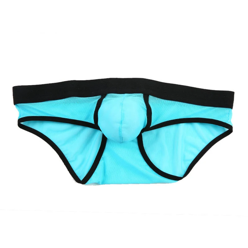 Slip sexy da uomo in nylon, a vita bassa e in mesh traspirante. Comfort e stile unici, perfetti per l'uso quotidiano e occasioni speciali. — foto 7