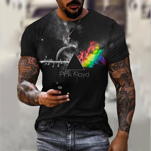 Title 9, Heren T-shirt met korte mouwen, casual sportief...