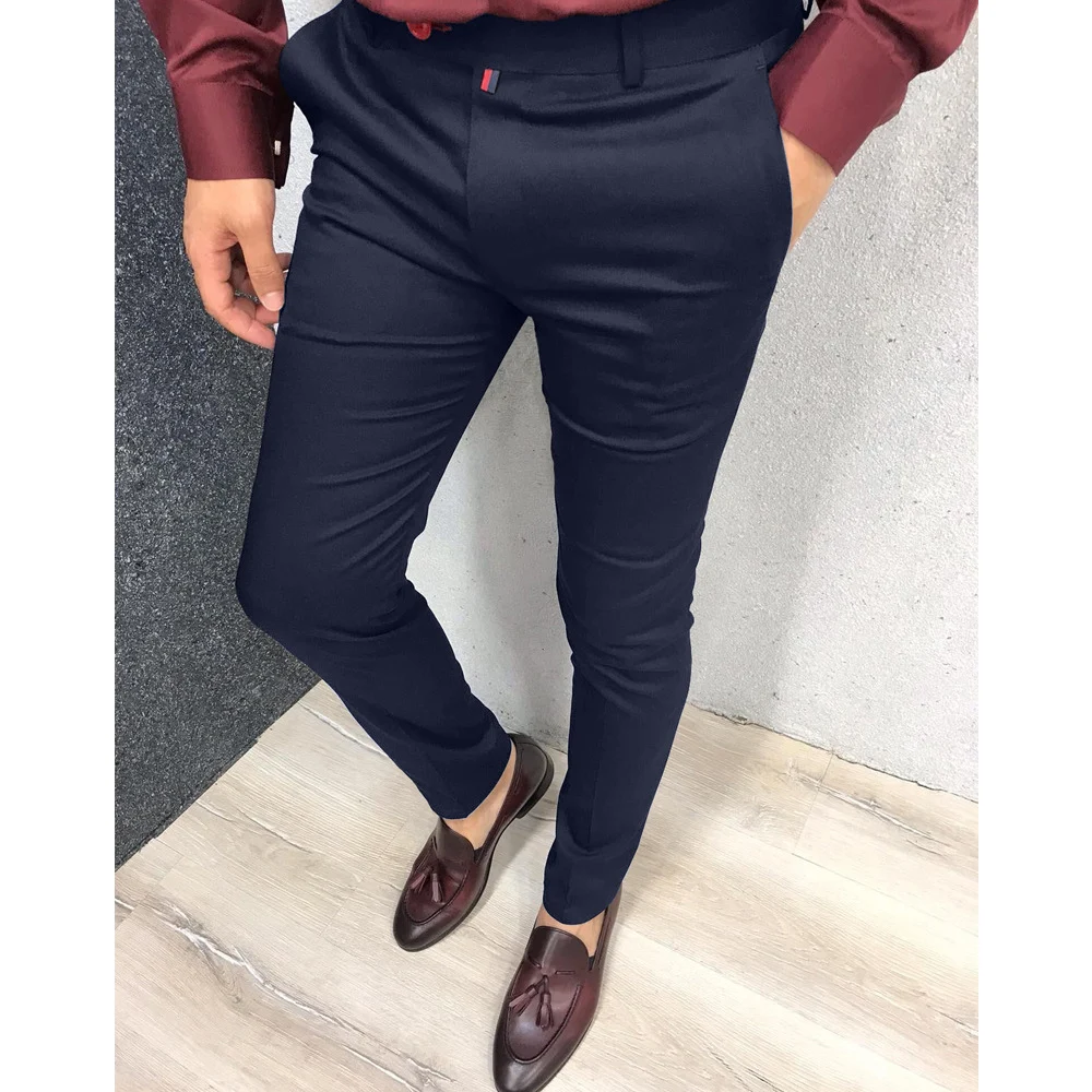 Title 5, Fake Pocket Decoration Casual Formal Pants