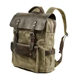 Mochila para computador portátil à prova d'água para estudantes, ideal para atividades ao ar livre. Protege seus pertences da chuva e do sol. — foto 3