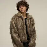 Winter Maychao Environmental Protection Fur Jacket Men's Design Sense. Stylish and warm winter jacket offering excellent — photo 2
