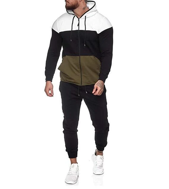 Title 7, Mens Fashion Color Matching Casual Fitness Spo...