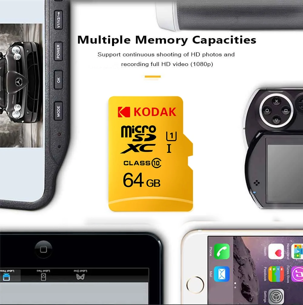 Title 4, Klasse 10 MicroSD-Karte für Kameraüberwachung, ...