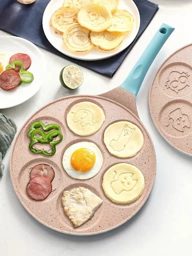 Title 5, Wafelpan & Pannenkoekenpan Anti-aanbaklaag Maak...