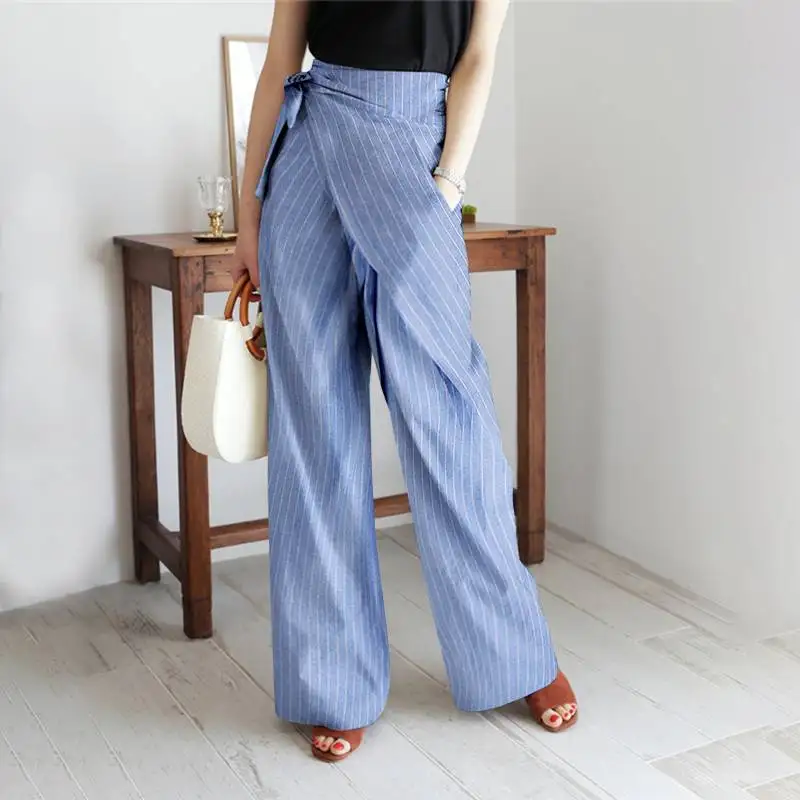 Title 6, Independent Station Autumn New Striped Lace-up ...