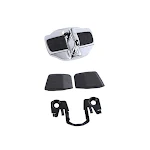 Car Damping Buffer Cushion TRD Door Lock Cover Reduces Noise and Vibration Improves Driving Protects Locks Easy Installa — photo 4