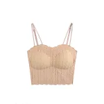 Franse Spice Girl in een strapless top met een prachtige rug. Ervaar elegantie en flair met dit stijlvolle en verleidelijke kledingstuk. — foto 2