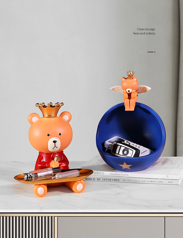 Title 5, Cartoon gateway key storage and ornament. Styli...