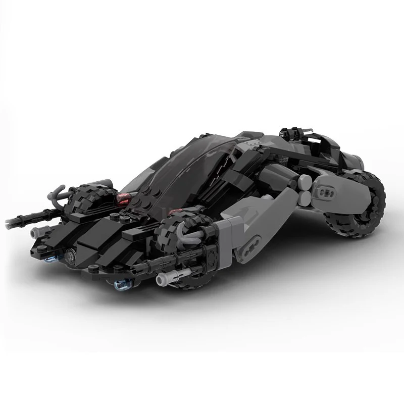 Modelo para montar Batmóvel John Black. Construa este icônico veículo! Reviva a emoção do Batman com este kit de montagem, ideal para fãs. — foto 4