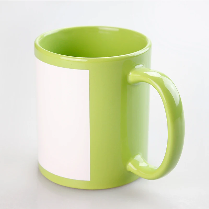 Thermal transfer coating ceramic mug for sublimation. Create vibrant, personalized designs easily. Durable, high-quality — photo 7