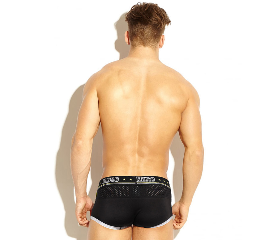 Calzoncillos bóxer deportivos para hombre al por mayor, seda transpirable, malla, 12 unidades. Ropa interior de alta calidad y comodidad. — foto 13