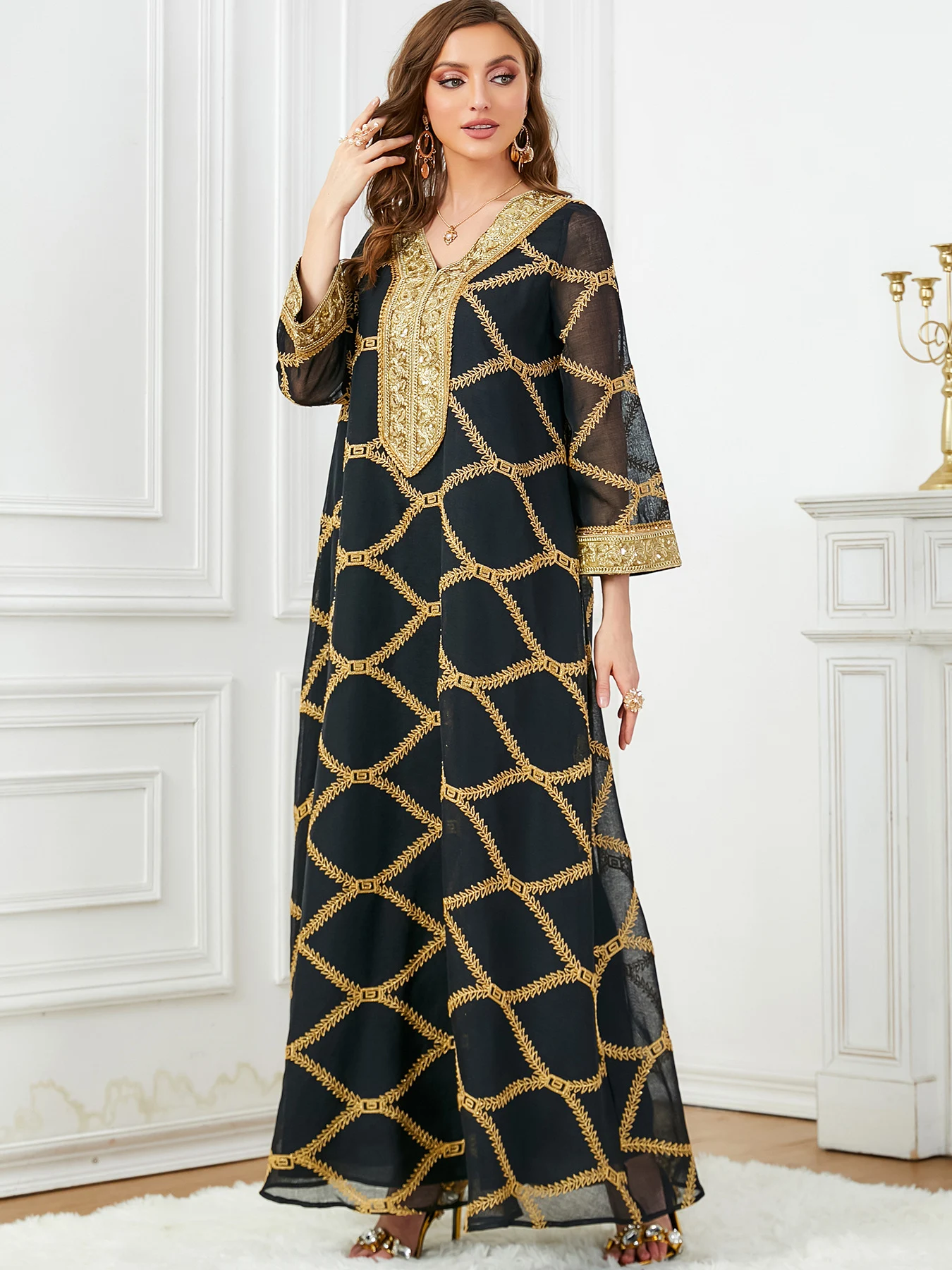 Title 7, New Womens Robe Long Sleeve Dress
