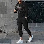 Spring New Sports Casual Suit 3D Printed T-shirt Trousers, Comfortable and Stylish Outfit, Perfect for Sport and Everyda — photo 13