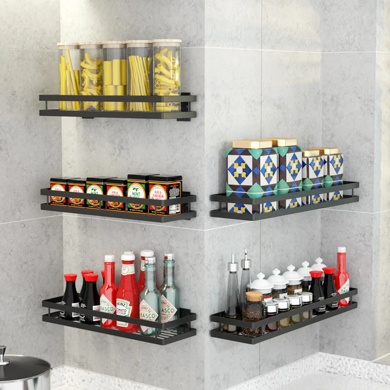 Title 1, Kitchen storage seasoning rack for organized co...