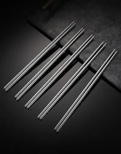 Title 6, Non-slip Heat Insulation Spiral Square Chopstic...