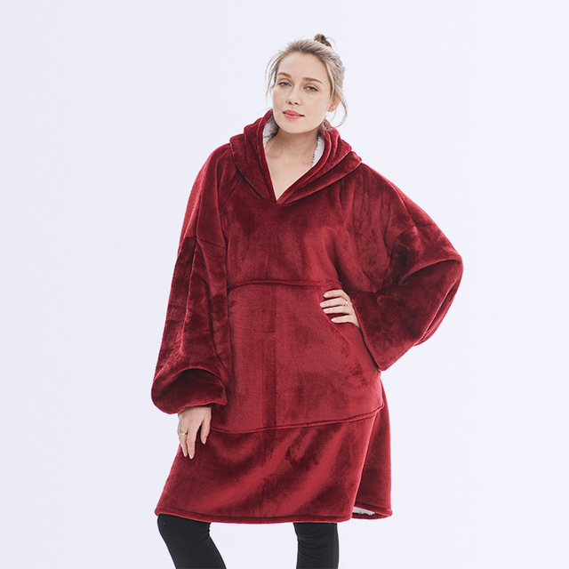 Cobertor de TV ao ar livre, vestido de noite quente e frio — foto 16
