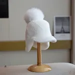 Ushanka Dames Oorkleppen Warme Pilotenmuts Rijden Winterhoed Bescherming tegen de Kou Ideaal voor Paardrijden en Outdoor Activiteiten — foto 10
