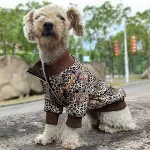 Spring and Autumn Clothes Leopard Print Dog Apparel. Provides comfort and style for your canine friend, perfect for tran — photo 7