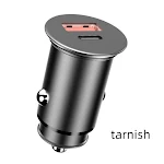 67.5W Zinc Alloy PD45W Super Fast Charge Car Charger. Quickly charge your devices on the go. Efficient and reliable. — photo 1
