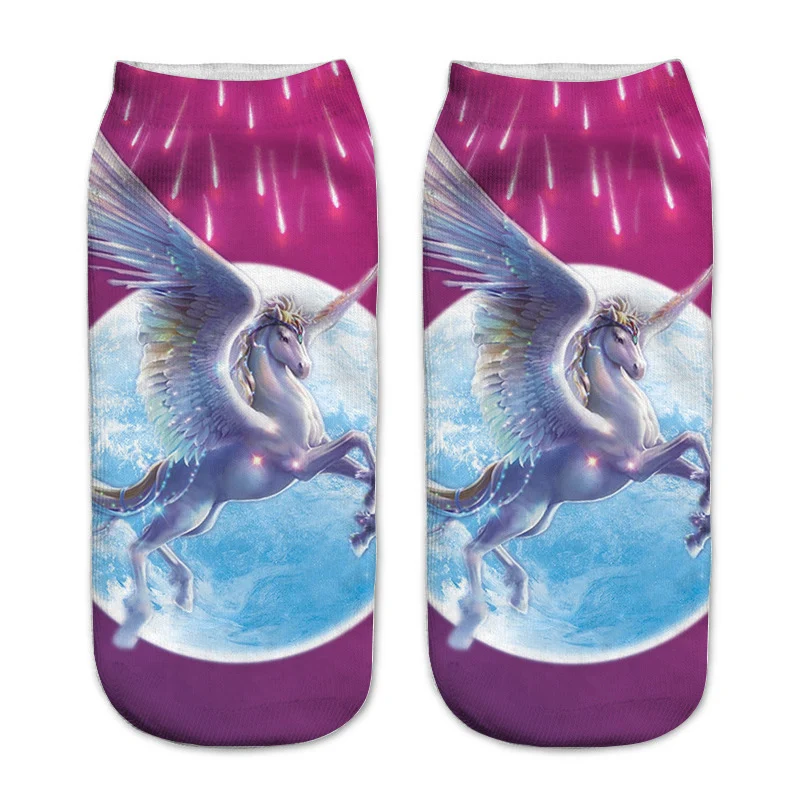 Title 3, Womens 3D Digital Printed Socks. Custom design...