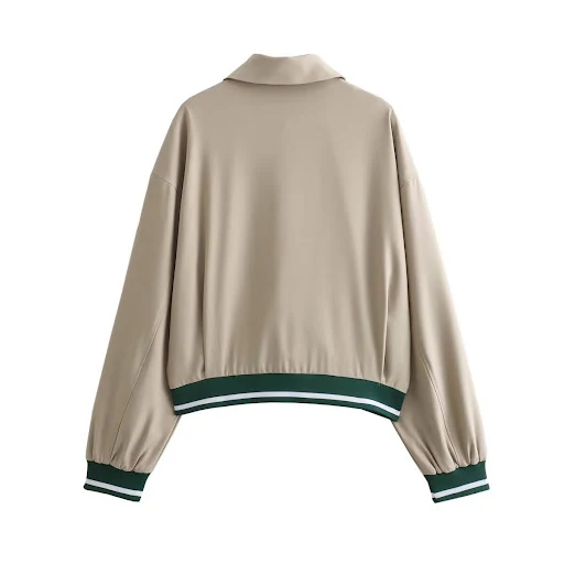 Title 18, European and American fashion casual contrast c...