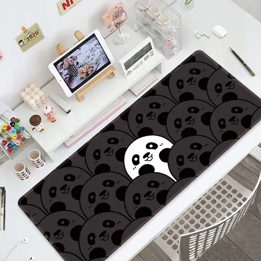 Title 4, Cute Cat Oversized Mouse Pad for Girls Office L...