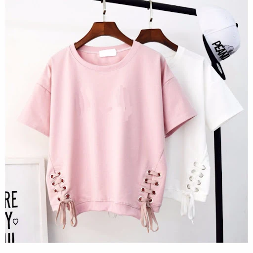Title 10, Loose Student White Blouse Women. Comfortable a...