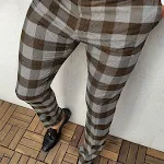 Gray plaid